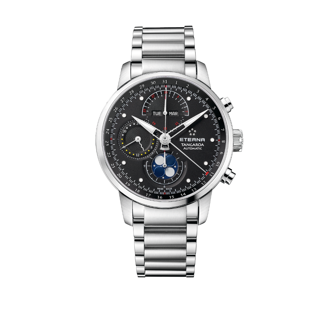 Tangaroa Moonphase Chronograph Shop Eterna Watches