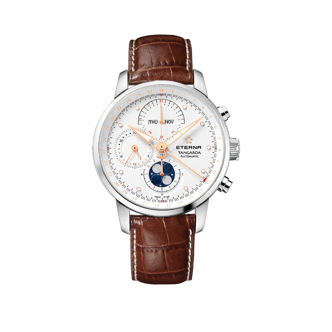 Tangaroa Moonphase Chronograph Shop Eterna Watches